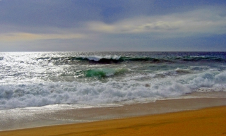 The Beach at Las Tunas Todos Santos, Baja California Sur 